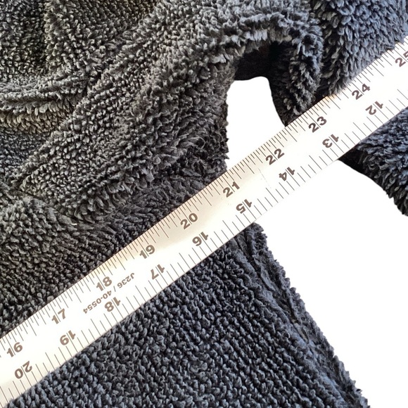 Kuhl Women’s Half Zip Pullover Sherpa Thumb Hole Sleeves, Dark Grey - Large 16F - Picture 9 of 13